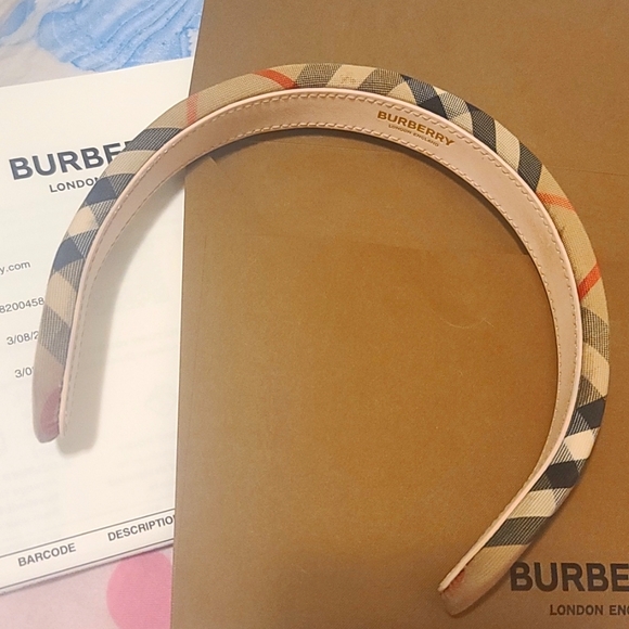 Burberry Accessories Authentic Burberry Padded Headband Poshmark